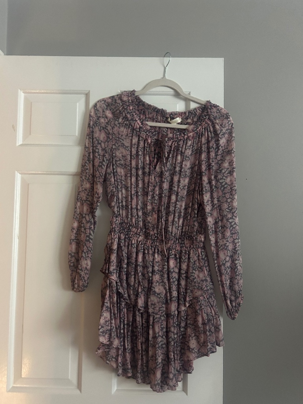 Loveshackfancy popover floral dress
